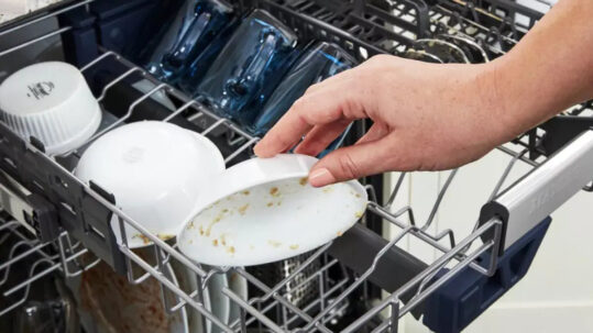 vaatwasser wast niet goed